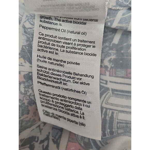 Columbia PFG Star Wars Fishing Shirt Men's White Cantina II Tamiami UPF Size XL - Picture 6 of 7